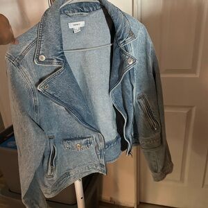 Forever 21 Light Blue Jean Jacket